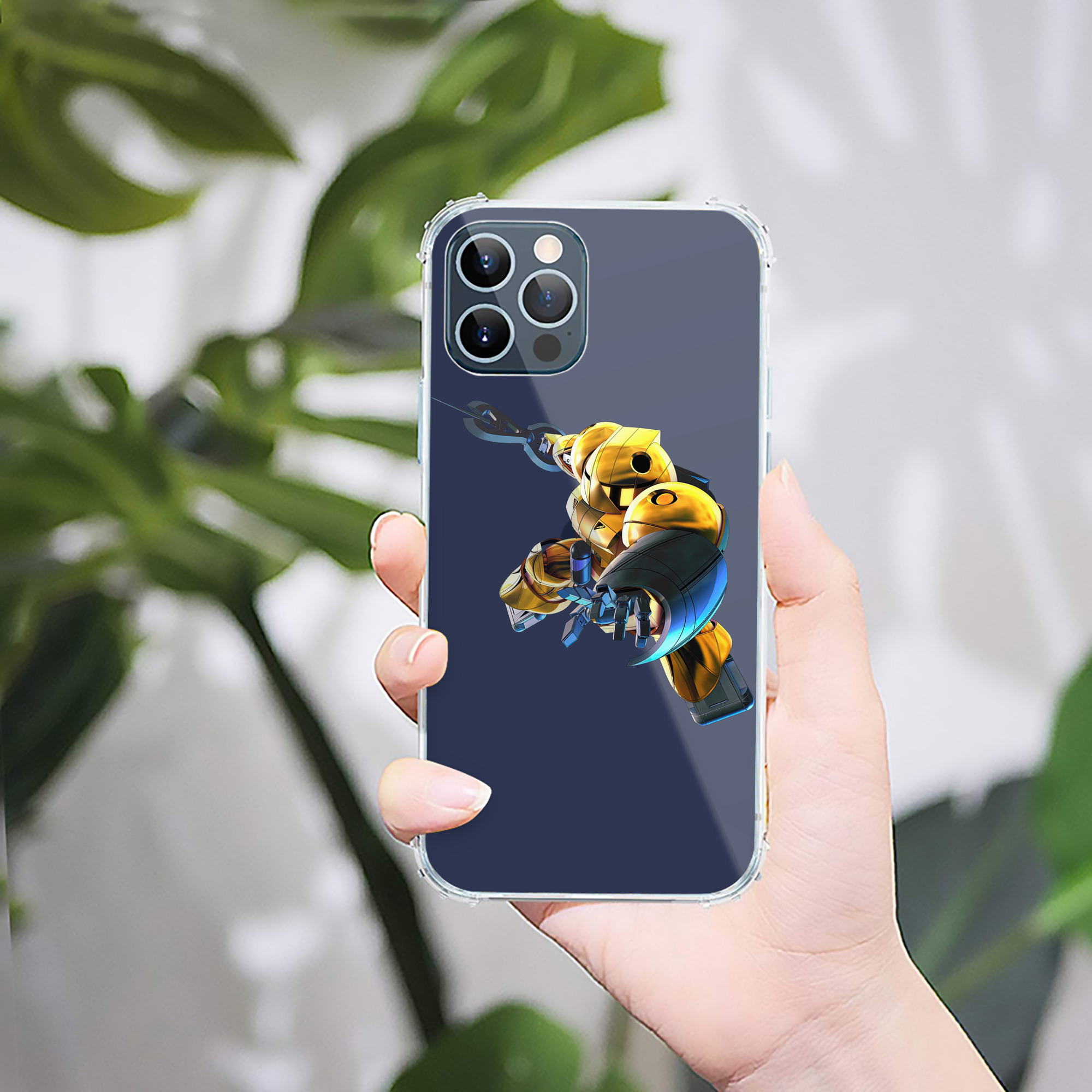 （画像用） 機動戦士ガンダム Mobile Suit Gundam 【iPhone 12シリーズ対応】透明スマホケース（クリアソフトケース）